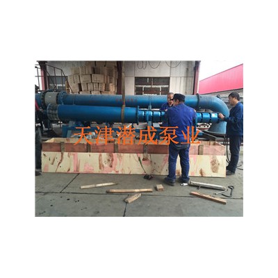 天津QJW63-210-63KW斜卧式深井潜水泵矿车式潜水泵