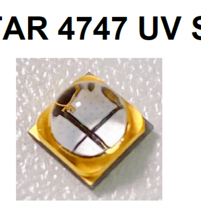 4747 385nm 大功率紫外UVA固化LED灯珠