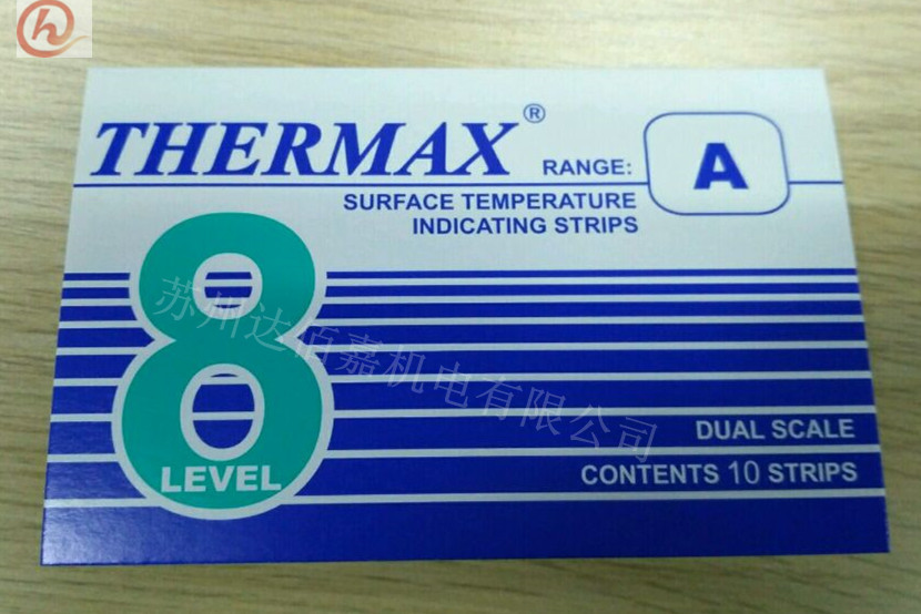 原装THERMAX测温纸/热敏试纸8级37-260度