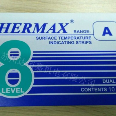 原装THERMAX测温纸/热敏试纸8级37-260度