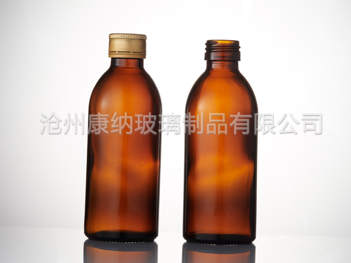 天津和平区管制透明螺口口服液瓶