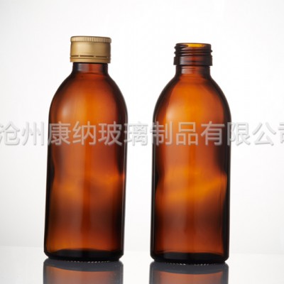 天津和平区管制透明螺口口服液瓶