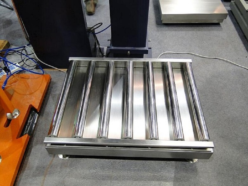 不锈钢材质200公斤轴辊台秤配WIFI网络传输皮带秤