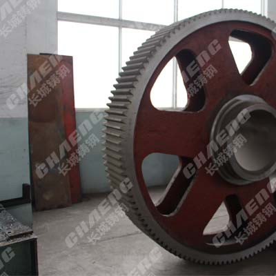 河南加工直径5米大齿轮 铸钢材质可保证材质