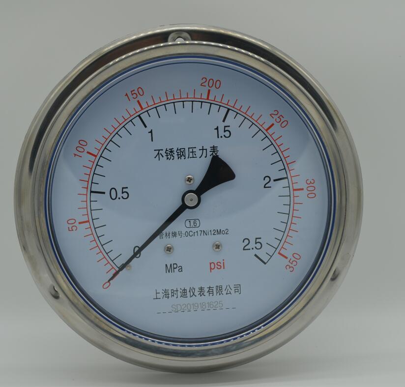 YXC-102B-F 耐蚀磁助电接点压力表价格美丽