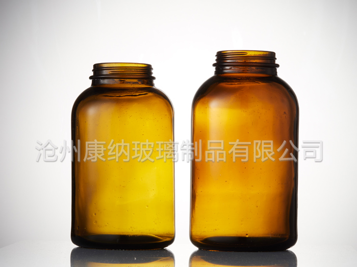 通榆县透明广口玻璃瓶康纳生产