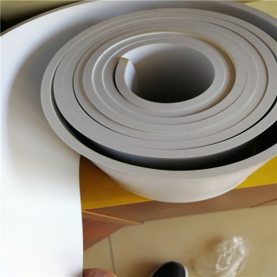白色PVC塑料软板 砖厂脱硫池内衬板 3mm可焊接PVC卷材