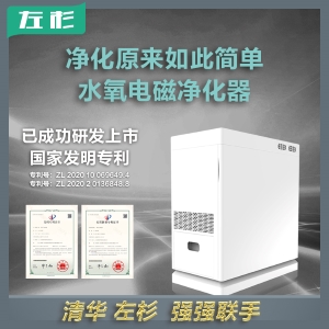 左杉新型水氧电磁空气净化器家用除甲醛雾霾pm2.5