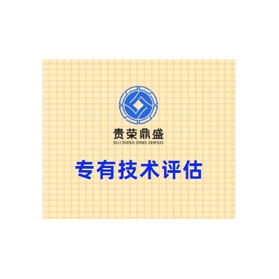 四川省成都市天府新区专有技术评估贵荣鼎盛评估