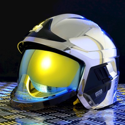 MSA梅思安F1 消防员装备欧式消防救援头盔