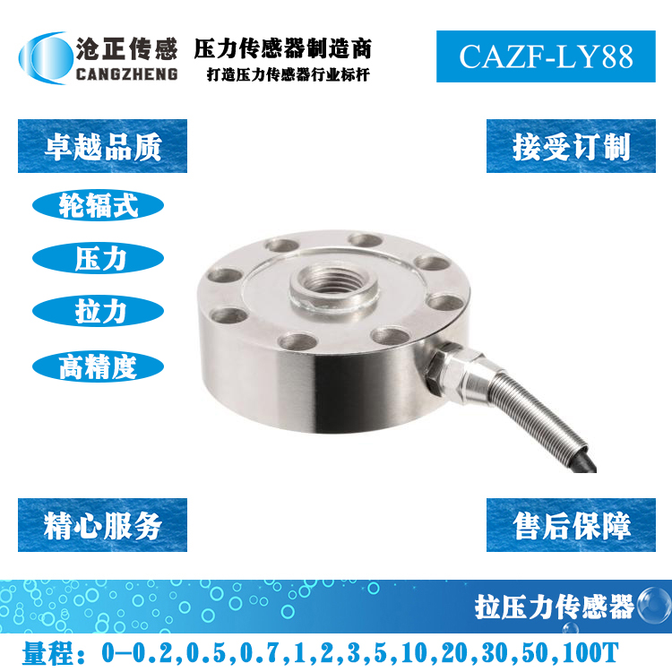 轮辐式拉压力传感器-测力传感器CAZF-LY88