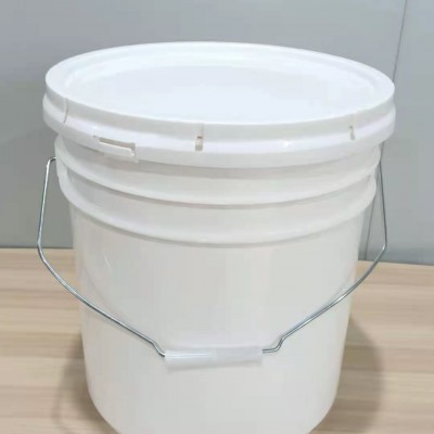 常州阳明塑料桶厂家供应5加仑车灯密封胶直口桶直身桶直壁桶