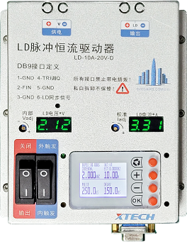 15A20V程控高精度脉冲可调制LD半导体激光器恒流源