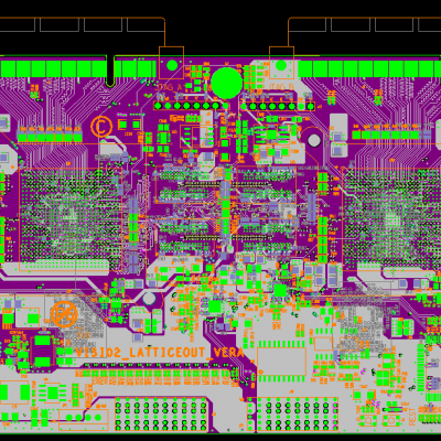 8层一体化终端机电路板设计_海思_瑞芯微