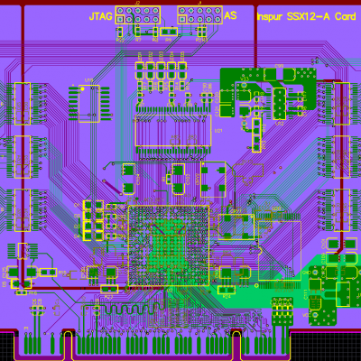 8层通讯终端电路板设计_HDI