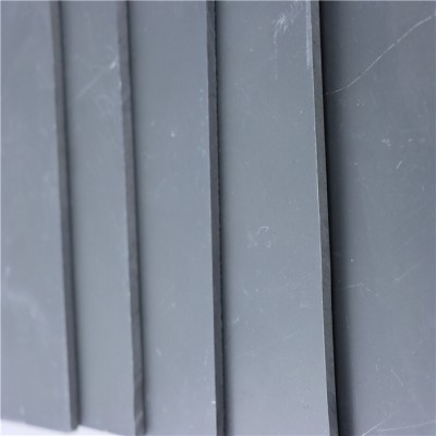 厂家直营全新料灰色PVC板材耐磨PVC塑料板 防水阻燃耐酸碱