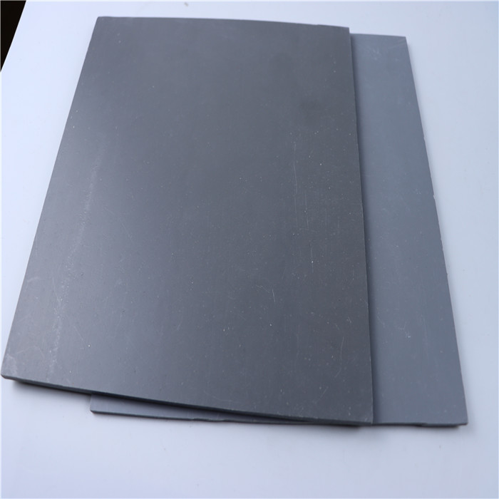 灰色PVC塑料板材PVC聚氯乙烯硬板 塑料耐磨硬板