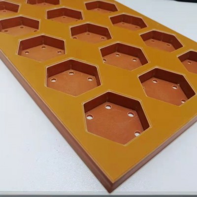 3240绝缘板黄色环氧板雕刻,FR-4玻纤板来图加工生产