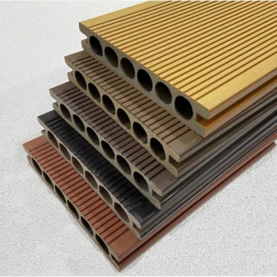 青岛木塑地板生产厂家 防水防滑木塑地板可定制