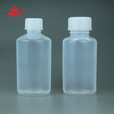 PFA试剂瓶300ml带刻度PFA广口瓶透明无色样品瓶