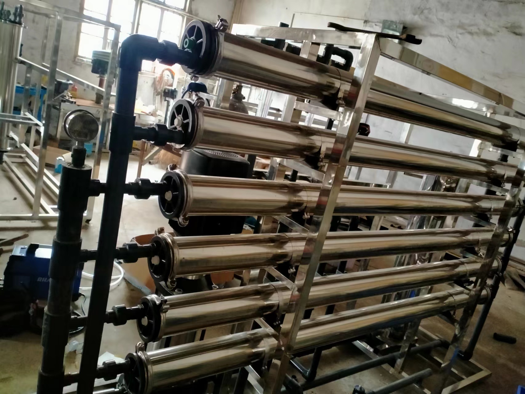 深圳大型工业3吨每小时纯净水设备