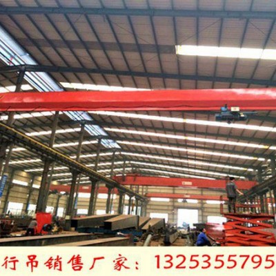 河北邯郸单梁行车厂家5吨15米跨桥式起重机