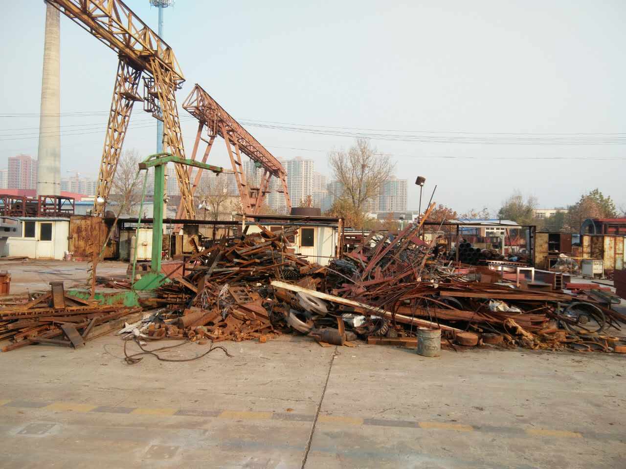 北京钢材回收公司北京市拆除收购废钢中心