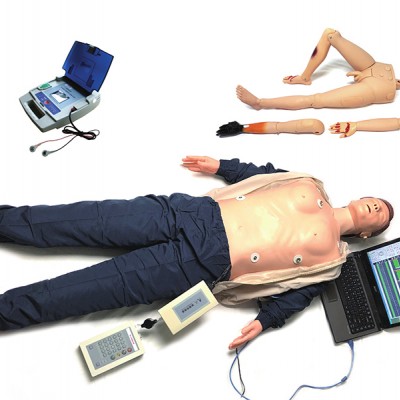 益联医学高级心肺复苏AED除颤模拟人
