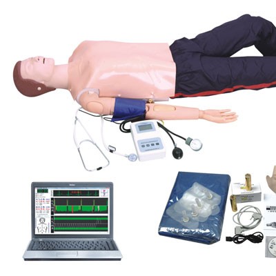 益联医学电脑高级功能急救训练模拟人 电脑心肺复苏模拟人