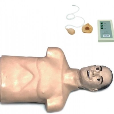益联医学高级老年半身心肺复苏训练模拟人（带CPR控制器)