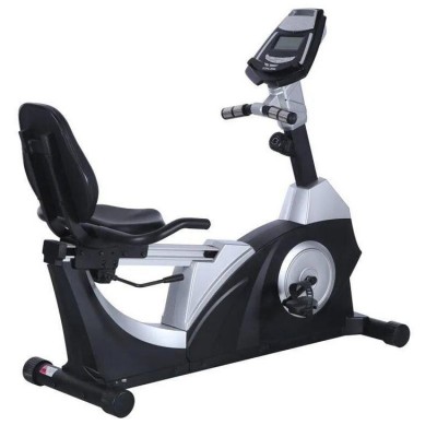 广西康复健身器材电磁控卧式健身车老年人脚踏车