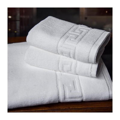 酒店宾馆白色纯棉毛巾浴巾