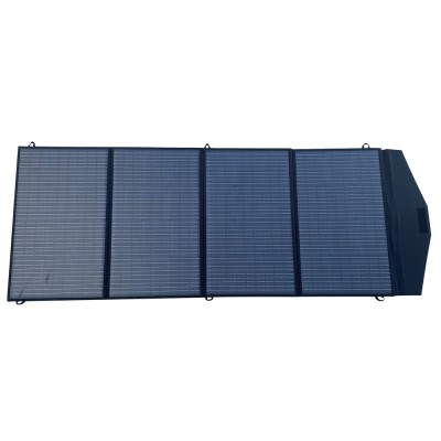 200W单晶硅光伏发电板便携式太阳能折叠包移动电源充电板