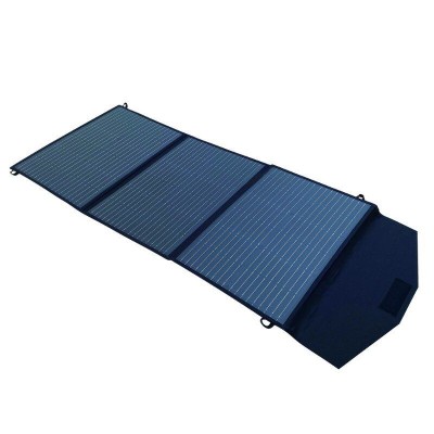 100W单晶太阳能光伏发电板便携式太阳能折叠包移动电源充电板