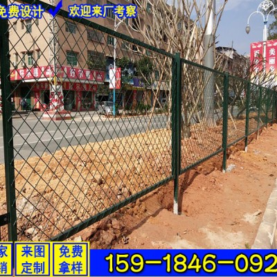 大亚湾石化区隔离网 广州公路两侧绿色护栏网价格