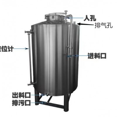 漳州市炫碟不锈钢密封罐白酒储酒罐生产基地加工定制品质优良