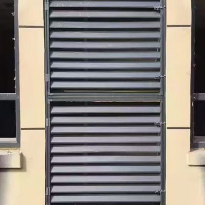 河北金晟源金属门窗,沧州铝合金空调外机罩厂家,金晟源金属门窗