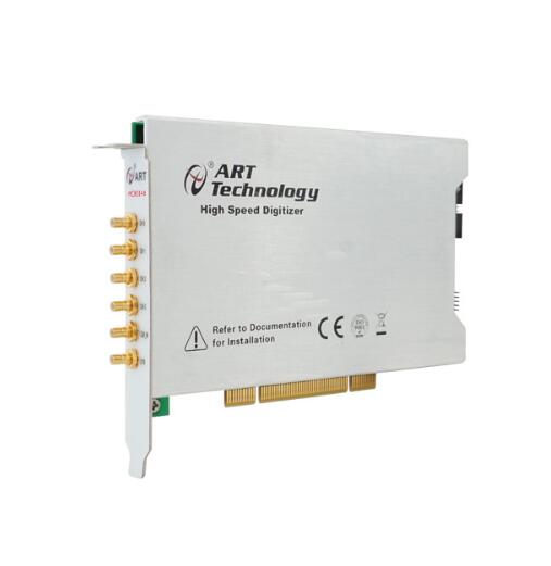 PCI8514B采集卡80M14位4路同步AD采集示波器卡
