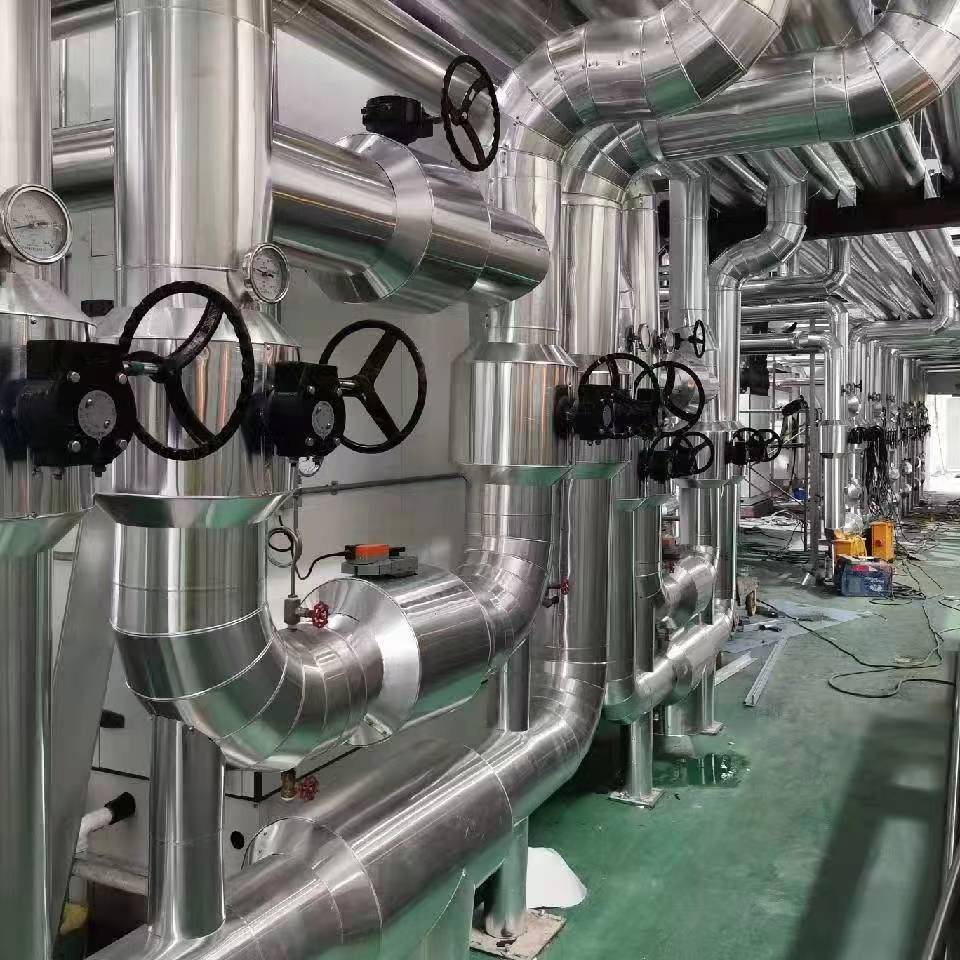 涡轮机组铁皮保温 硅酸铝耐高温管道保温施工队