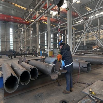北京博泰异形钢结构加工 异型钢 圆管加工 形状定制