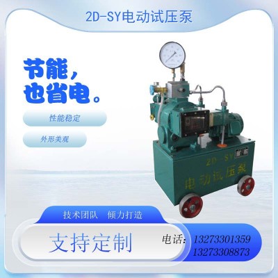 河北厂家2dsy系列电动打压泵  压力自控电动试压泵