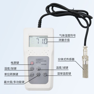 气体含水率检测仪HM580  空气温湿度测量仪