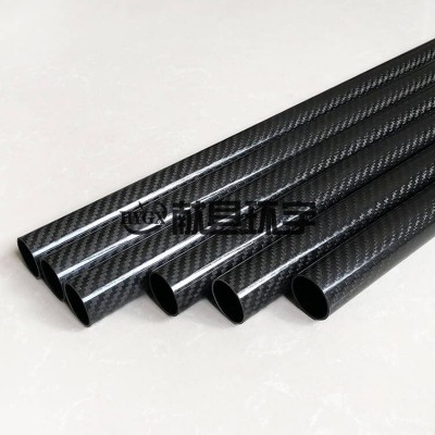 3k碳纤维管 碳纤维厂家 碳纤维管材 定制加工 高强度碳纤管