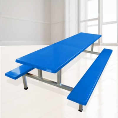 工厂定制批发 玻璃钢食堂餐桌椅 质量可靠又耐用